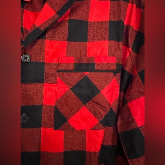 WONDERSHOP Men’s Lounge /
Pajama Set Red Buffalo Check, 💯 % Cotton NWT - Picture 13 of 16